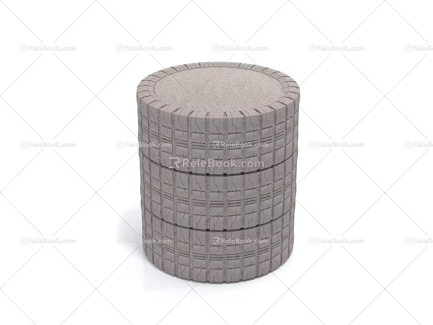 Modern Low Stool Round Stool Square Stool Drum Stool Folding Stool Shoe Changing Stool Plastic Stool Fabric Soft Bag Stool Leather Stool Shoe Changing Stool Entrance Stool Sofa Stool 3d model