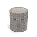 Modern Low Stool Round Stool Square Stool Drum Stool Folding Stool Shoe Changing Stool Plastic Stool Fabric Soft Bag Stool Leather Stool Shoe Changing Stool Entrance Stool Sofa Stool 3d model