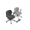 Comfortable Modern Office Chairs With Adjustable Armrests Wheels And Various Colors