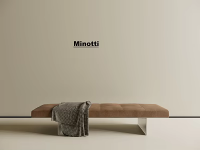 Modern Bed End Stool Modern Sofa Stool Italian Bed End Stool Italian Sofa Stool 3d model