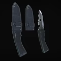 Dagger Sabre Tool Knife Field Dagger Military Dagger Knife Low Face Number Low Model Simple Model Game Next Era Movie and TV Level Super Realism 3d model