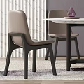Modern Dining Table and Chair Combination 3d model