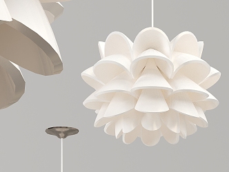 Modern Chandelier Simple Chandelier 3d model