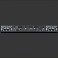Professional Commercial Audio Equipment With Multiple Control Knobs Buttons And Interfaces
