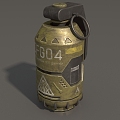 Grenade Grenade Sci-fi Grenade Smoke Bomb Flash Bomb High Explosive Bomb Tear Bomb Grenade Simple Mold Grenade Low Mold Low Face Grenade Game Grenade 3d model