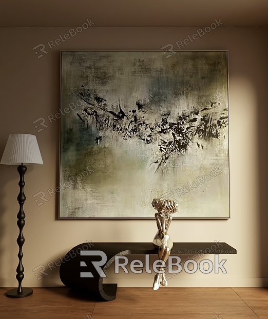 Zhao Wuji Decorative Painting Abstract Painting Oil Painting model