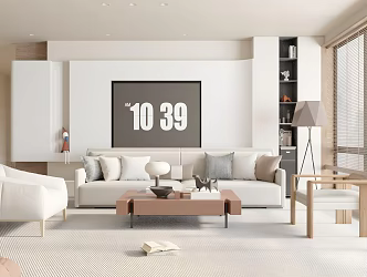 Living room 3d model