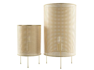 Modern Table Lamp IKEA Woven Table Lamp 3d model