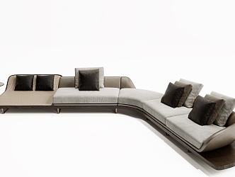 Minotti sofa 3d model