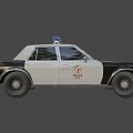 Dodge Foreign Instructor Police Car 3d model