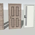Different Style Swing Doors For Home Interior With Wooden And Glass Designs
