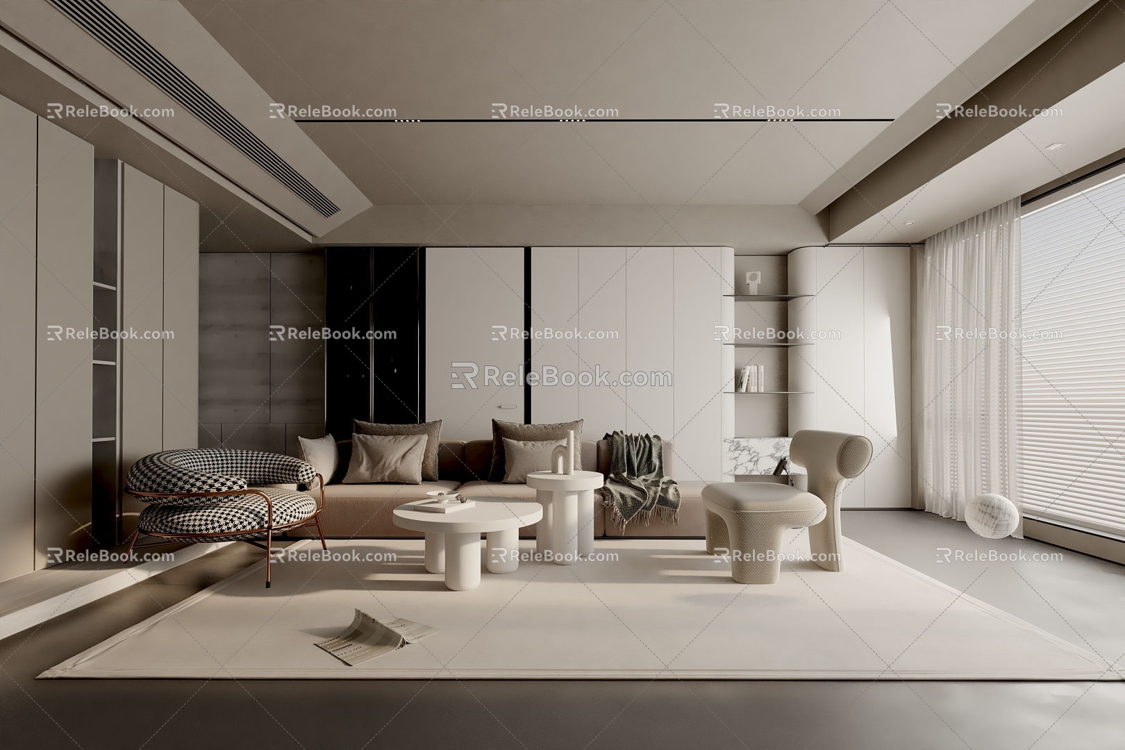 Living room 3d model