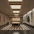 Modern Ping Pong Room Interior Design With Table And Ceiling Lighting