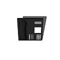 Essential Black Office Phone With Keypad And Display For Office Appliance Use