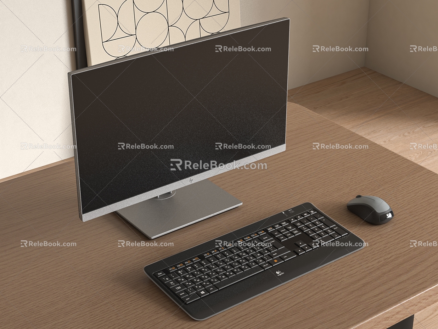 Computer Computer Desktop Computer 3d model