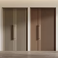 Modern Double Doors With Various Designs And Color Options Including Striped And Herringbone Patterns