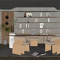 Quiet study 3d model
