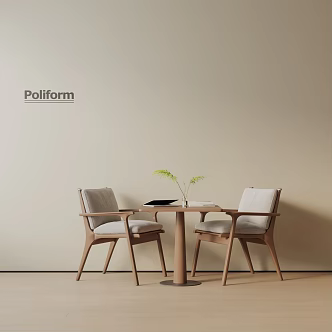 Modern table combination 3d model