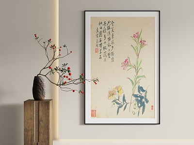 New Chinese Decorative Painting model