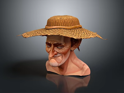 Old Man Old Man Grandpa Chinese Old Man Asian Old Man Oriental Old Man Old Man Old Man 3d model