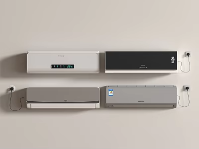 Air Conditioning Air Conditioning On-hook Inverter Air Conditioning Wall-mounted Air Conditioning 3d model