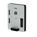 Haier White Kitchen Appliance With Control Panel And Function Buttons