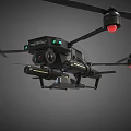 High Tech Drone Quadcopter Equipment With Camera And Propeller Design