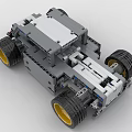 Lego LEGO toy blocks 4WD buggy jeep 3d model
