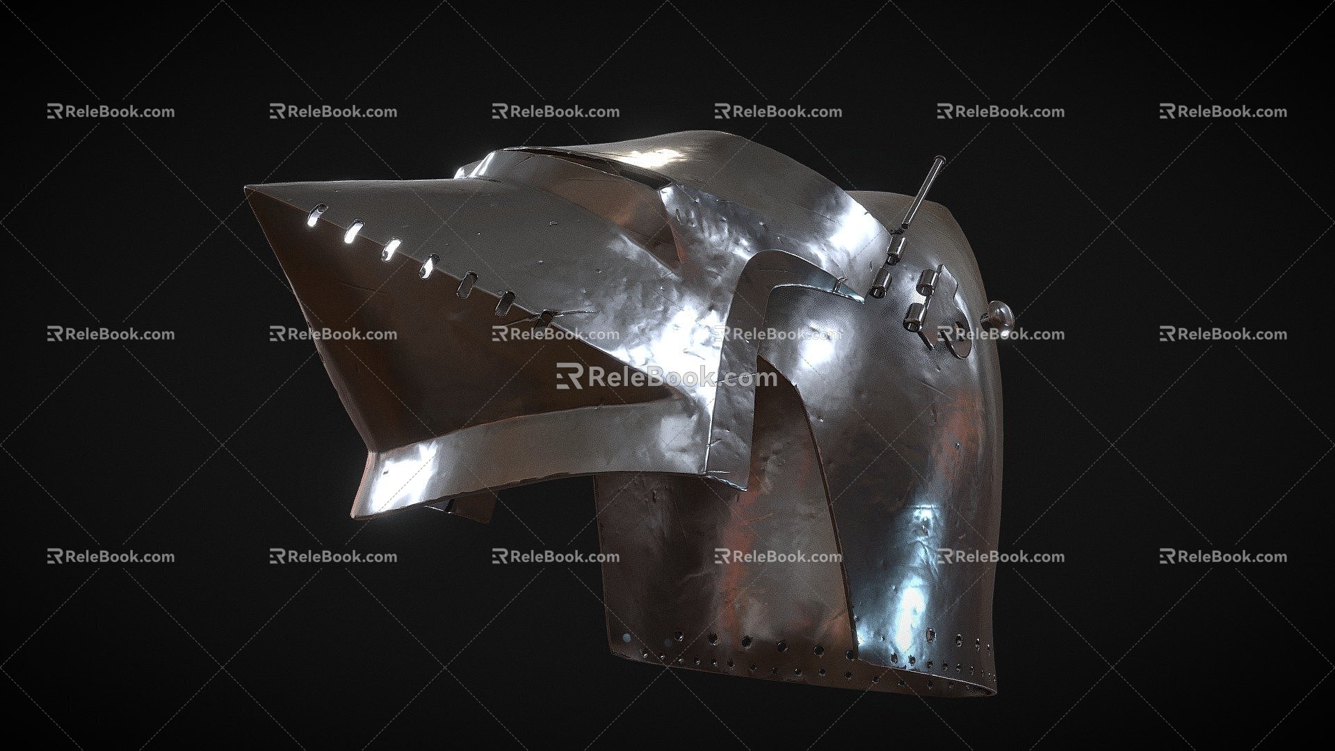 Medieval helmet 3d model