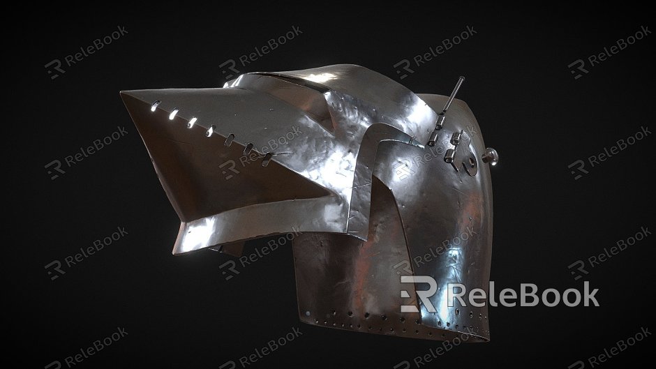 Medieval helmet model