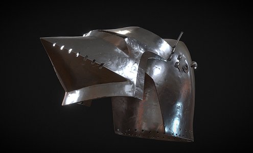 Medieval helmet 3d model