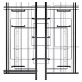 Detailed Suspended Ceiling Structural Design With Keel Frame And Support System