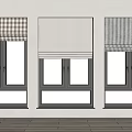 Modern roller shutter 3d model