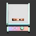 Modern game machine children game machine cartoon game machine large game machine 3d model