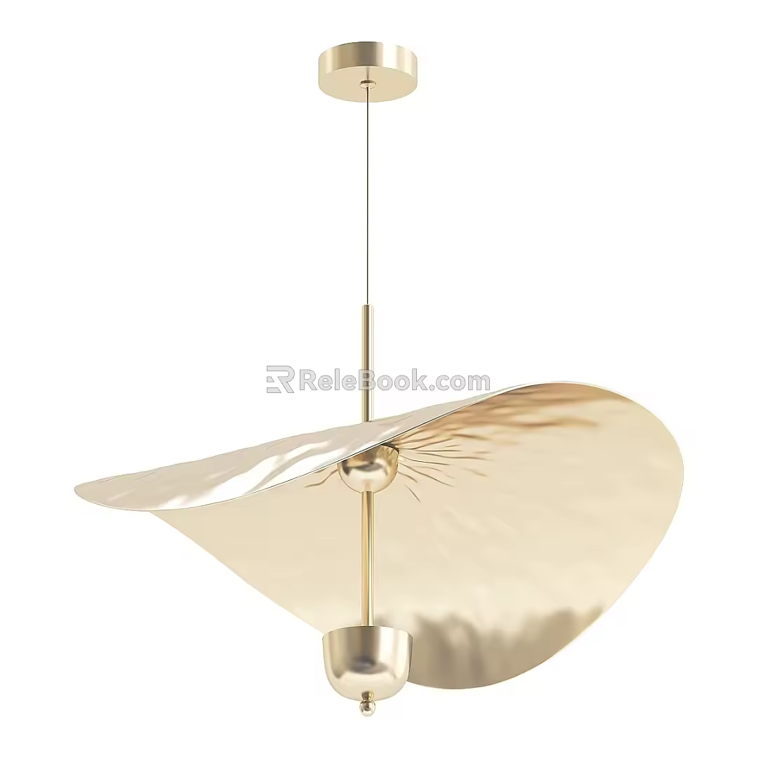 Modern Chandelier Lucilla B lampatron 3d model