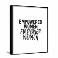Penmore Power Wall Art Design With Bold Typography And Black Frame