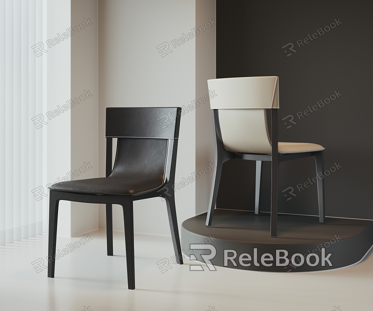 Modern single chair model