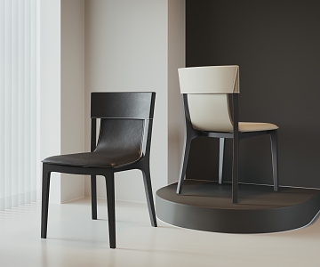 Modern single chair 3d model