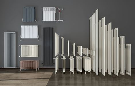 Modern Radiator 3d model