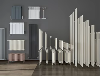 Modern Radiator 3d model