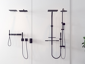 Modern Shower 3d model