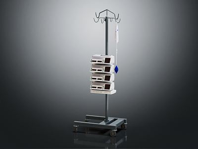 Modern Infusion Holder Medical Instruments 3d model