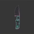 High Quality Tactical Knife With Sharp Steel Blade And Textured Grip Handle