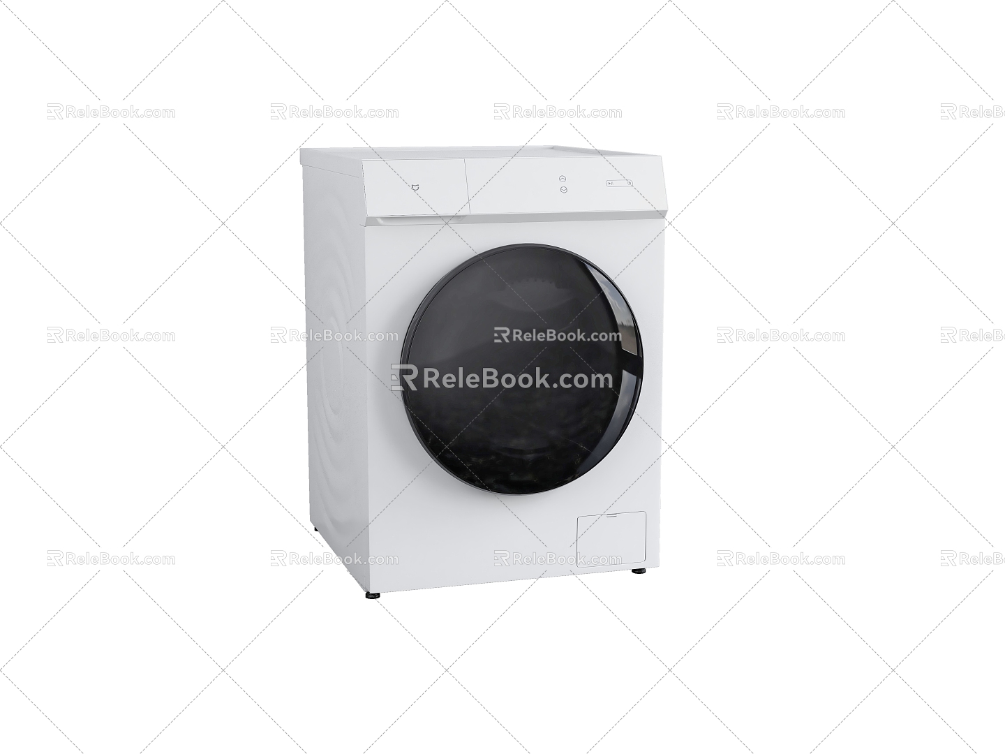 Millet drum washing machine 3d model