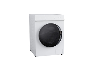 Millet drum washing machine 3d model