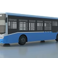 modern bus 3d model