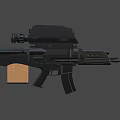 submachine gun 3d model