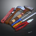 Different Types of Hand Tools Including Hammers Wrenches Screwdrivers And Pliers