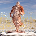 Modern City Sculpture Ruda Ruzhi Shen Shang Shuihu Figure Statue 3d model