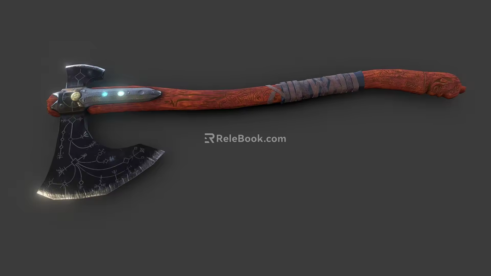 Leviathan Axe God of War 3d model